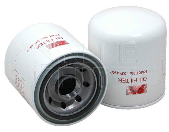 Inline FL71103. Lube Filter Product – Spin On – Round Product Lube filter product