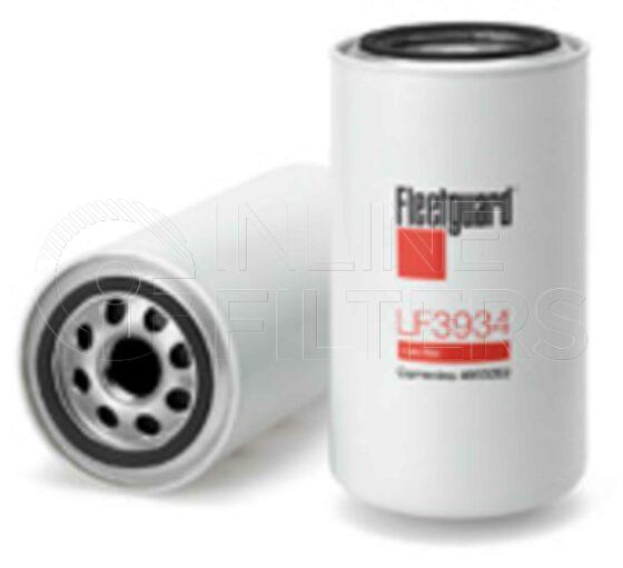 Inline FL71104. Lube Filter Product – Spin On – Round Product Lube filter product