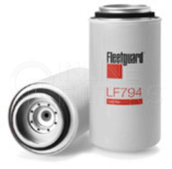 Inline FL71135. Lube Filter Product – Spin On – Round Product Lube filter product
