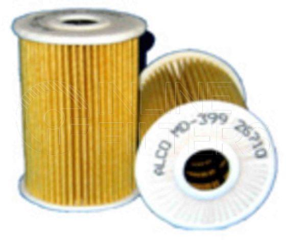 Inline FL71220. Lube Filter Product – Cartridge – Round Product Lube filter product