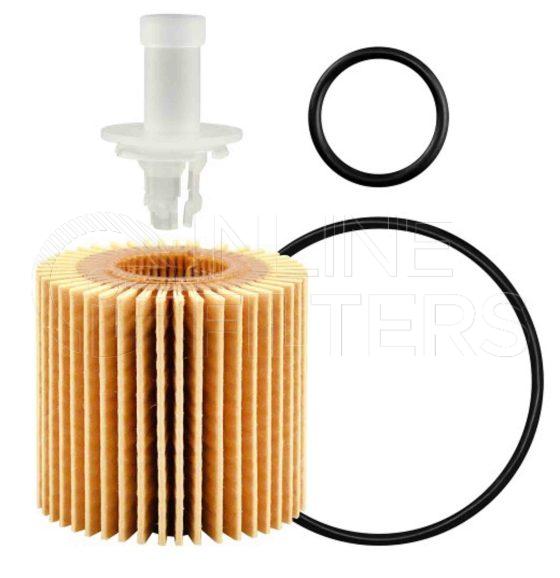 Inline FL71222. Lube Filter Product – Cartridge – Round Product Lube filter product