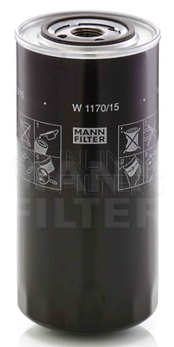 Inline FL71246. Lube Filter Product – Spin On – Round Product Filter