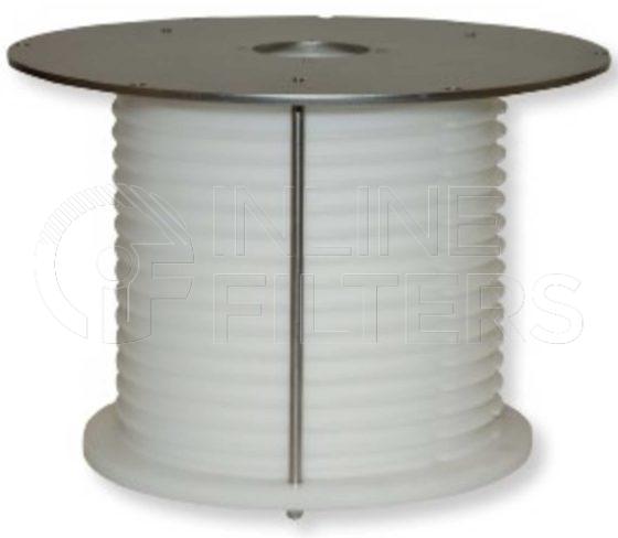 Inline FL71252. Lube Filter Product – Cartridge – Flange Product Filter