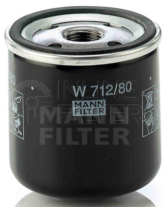 Inline FL71255. Lube Filter Product – Spin On – Round Product Filter