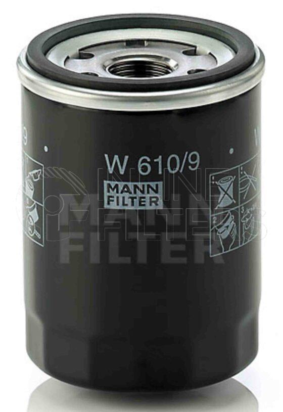 Inline FL71260. Lube Filter Product – Spin On – Round Product Filter