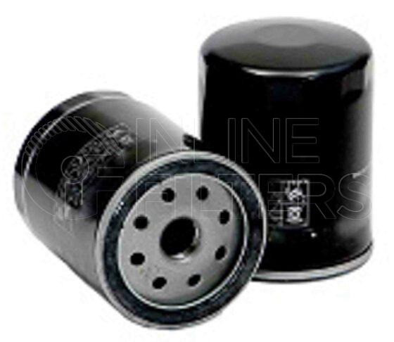 Inline FL71270. Lube Filter Product – Spin On – Round Product Lube filter product
