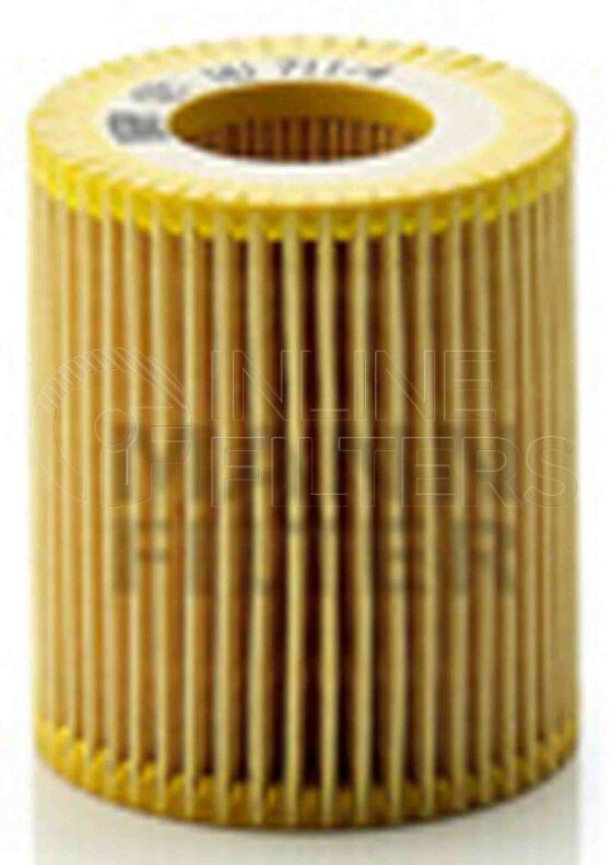 Inline FL71283. Lube Filter Product – Cartridge – Round Product Cartridge lube filter Type Eco