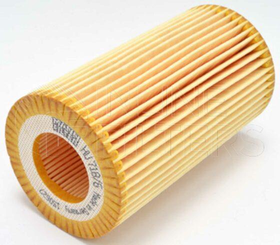 Inline FL71287. Lube Filter Product – Cartridge – Round Product Lube filter product