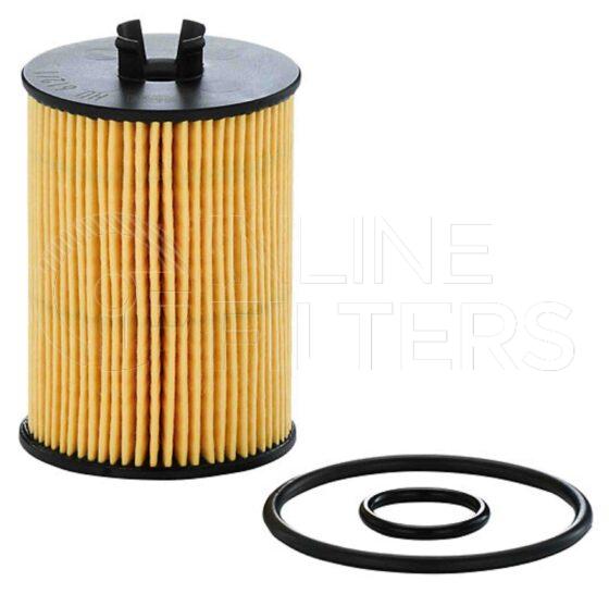 Inline FL71339. Lube Filter Product – Cartridge – Round Product Filter