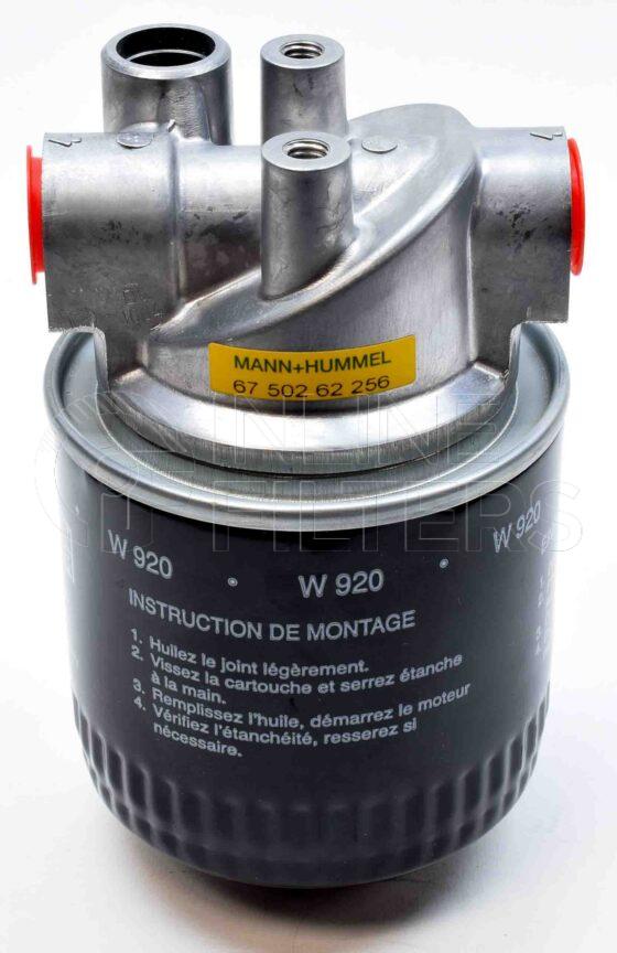 Mann 6750262256. Details: Series: 10 Digit Part NumbersType: SparesDefinition: micro-Top filter.