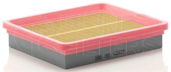 Mann C 2477. Air Filter Product – Brand Specific – Mann Filter Type: Air