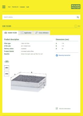 Datasheet for FMH-CUK18009