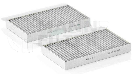Mann CUK 27 021-2. Air Filter Product – Brand Specific Mann – Panel Product Mann filter product
