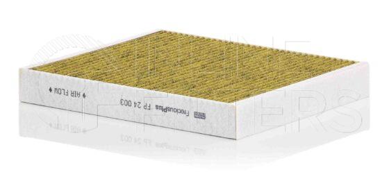 Mann FP 24 003. Air Filter Product – Brand Specific Mann – Panel Product Mann filter product
