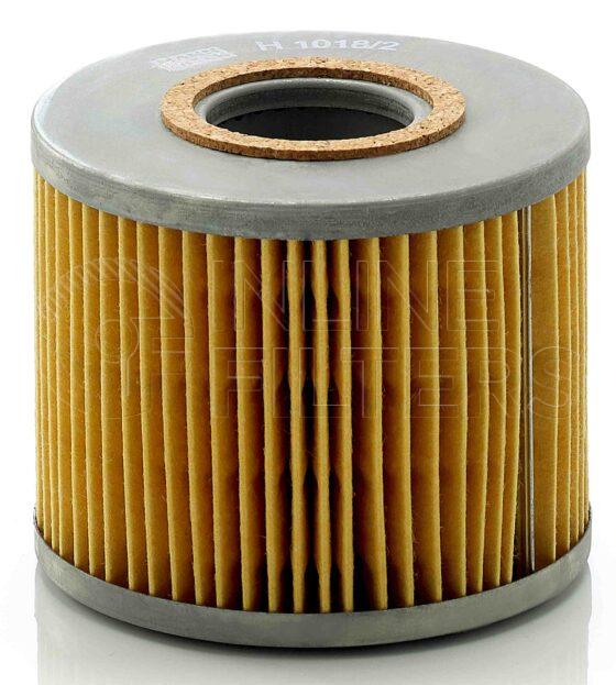 Mann H 1018/2N. Filter Type: Lube.