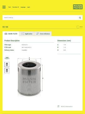 Datasheet for FMH-HD180