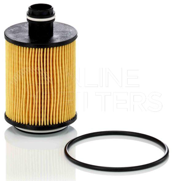 Mann HU 7004/1 X. Filter Type: Lube.