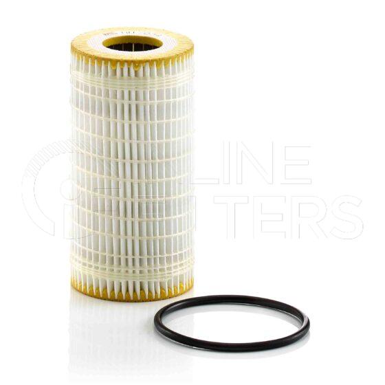 Mann HU 7034 Z. Lube Filter Product – Brand Specific Mann – Cartridge Product Mann filter product