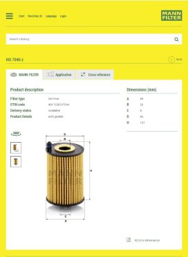 Datasheet for FMH-HU7046Z