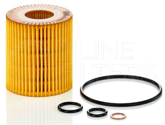 Mann HU 815/2 X. Filter Type: Lube.