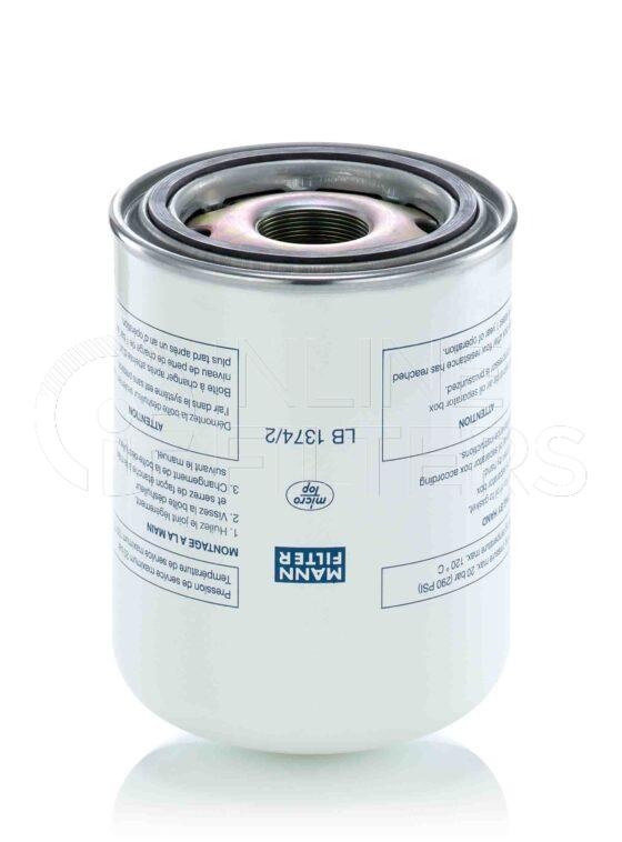 Mann LB 1374/2. Filter Type: Air. Air Oil Separator.