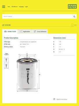 Datasheet for FMH-LB1374-50