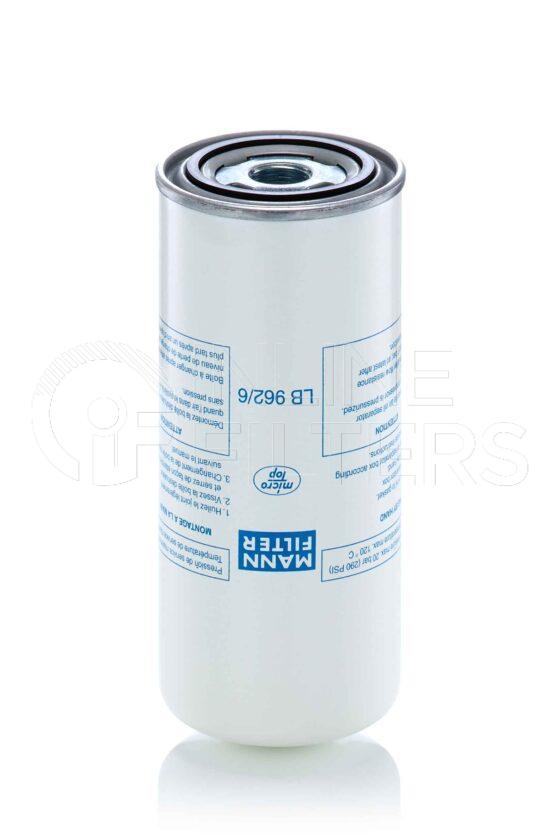 Mann LB 962/6. Filter Type: Air. Air Oil Separator.