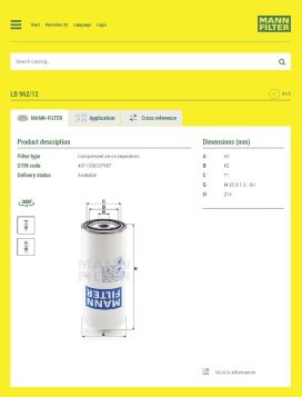 Datasheet for FMH-LB96212