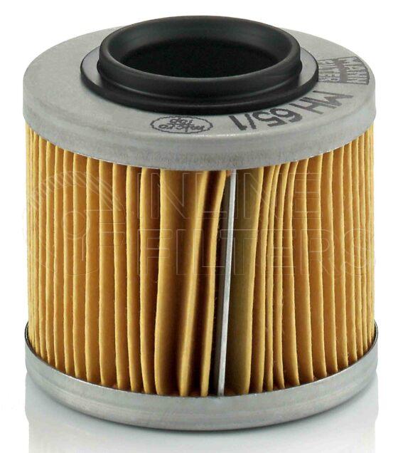 Mann MH 65/1. Filter Type: Lube.