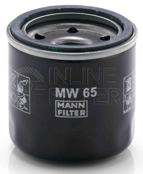Mann MW 65. Filter Type: Lube.