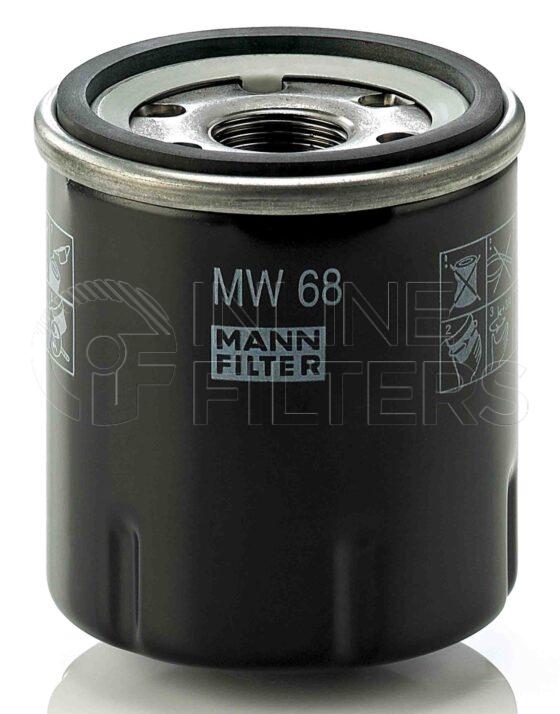 Mann MW 68. Filter Type: Lube.