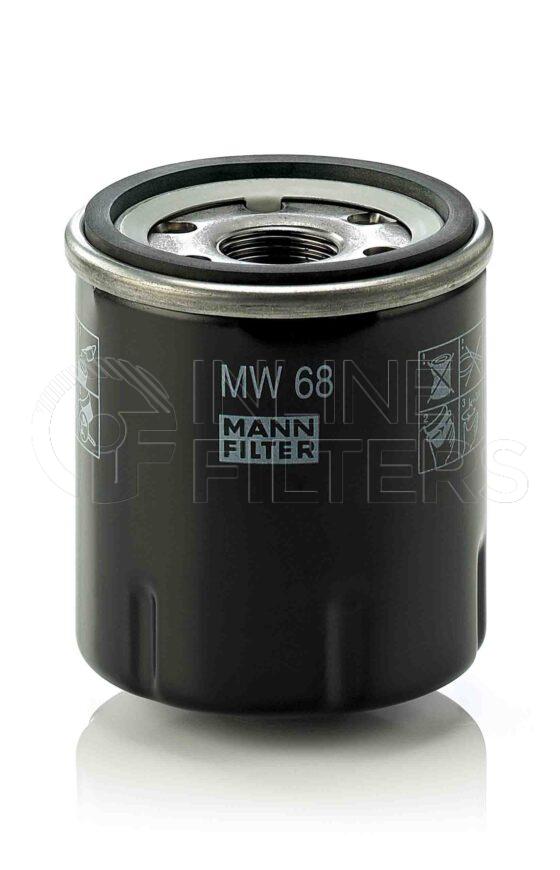 Mann MW 68. Filter Type: Lube.