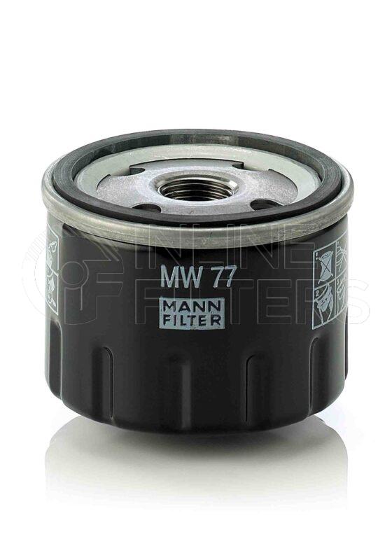 Mann MW 77. Filter Type: Lube.