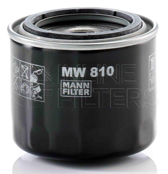 Mann MW 810. Filter Type: Lube.