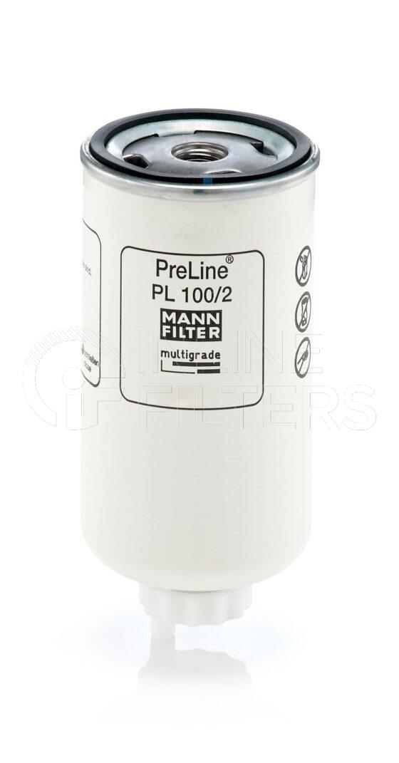 Mann PL 100/2. Filter Type: Fuel.