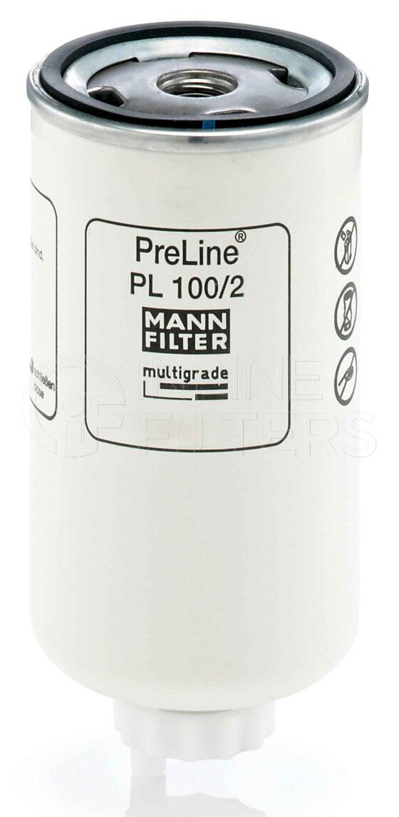 Mann PL 100/2. Filter Type: Fuel.