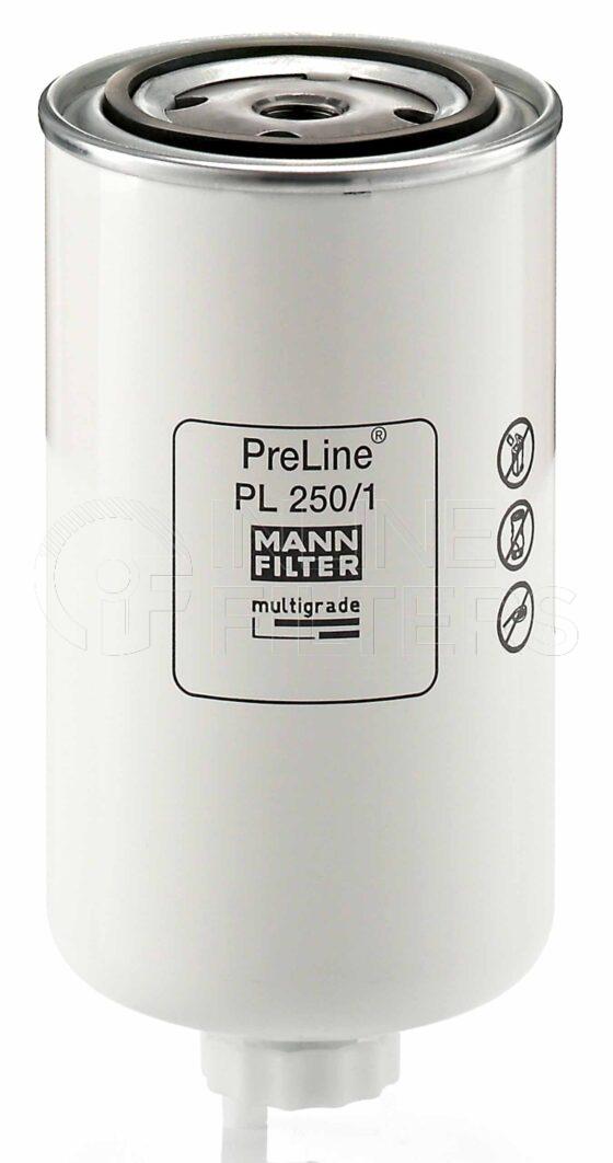 Mann PL 250/1. Filter Type: Fuel.