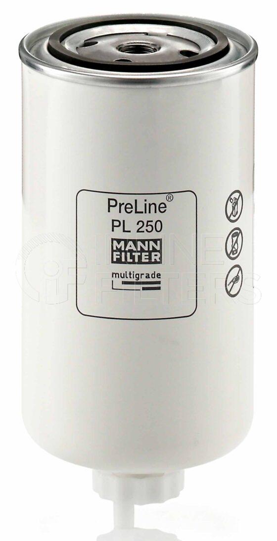 Mann PL 250. Filter Type: Fuel.