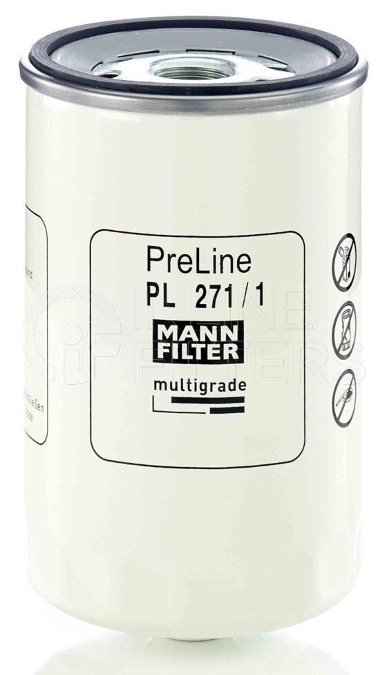 Mann PL 271/1. Filter Type: Fuel.