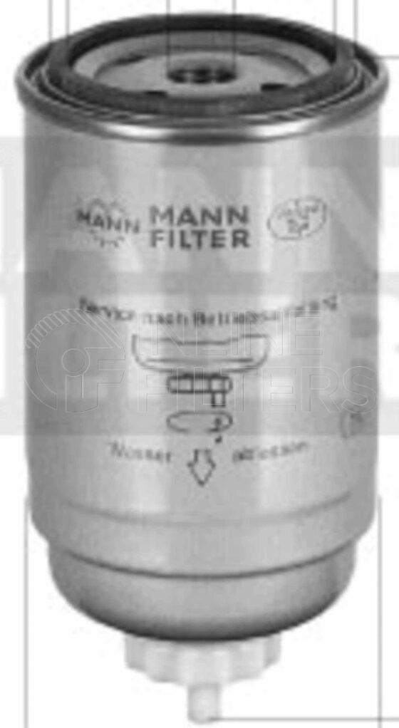 Mann PL 50. Filter Type: Fuel.