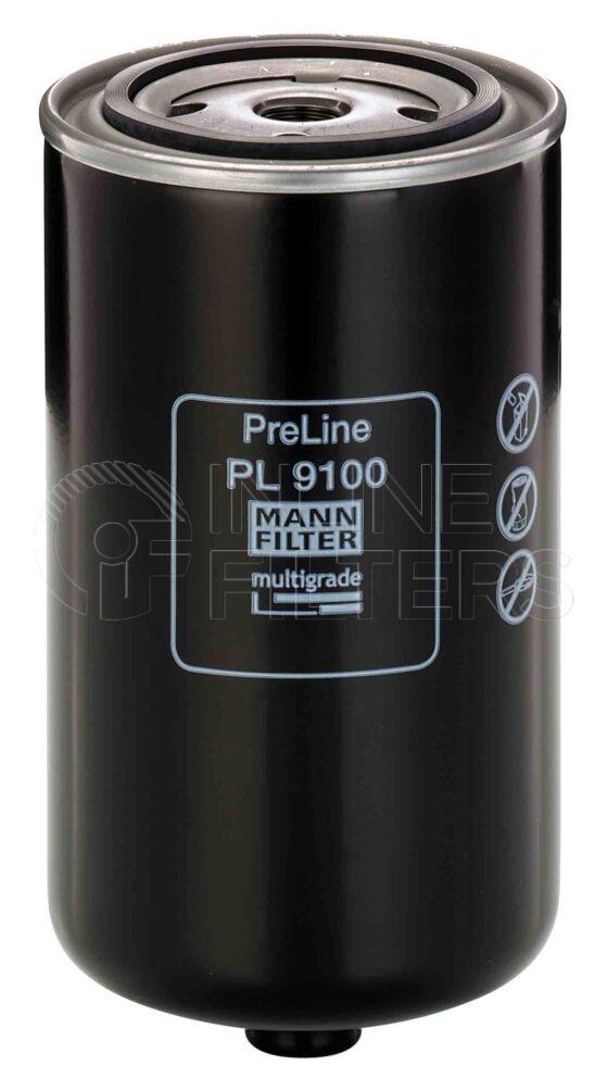 Mann PL 9100. Filter Type: Fuel.