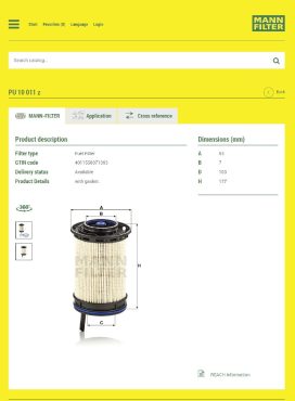 Datasheet for FMH-PU10011Z