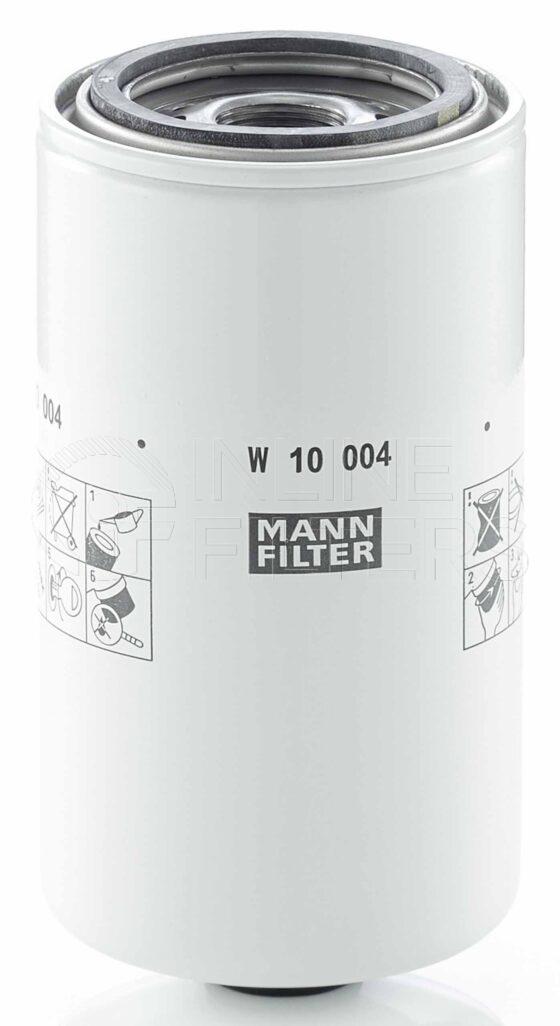 Mann W 10 004. Filter Type: Lube.