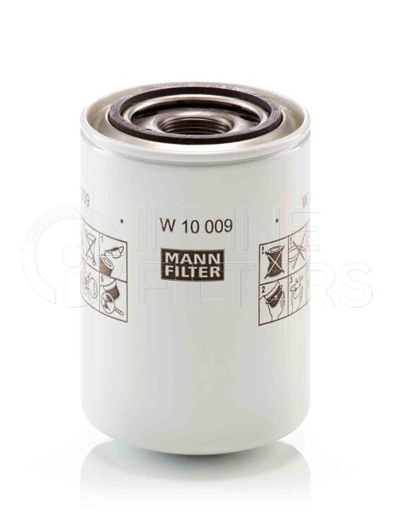 Mann W 10 009. Hydraulic Filter Product – Brand Specific Mann – Spin On Product Mann filter product
