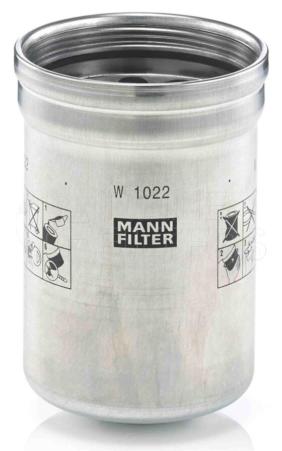 Mann W 1022. Filter Type: Lube.