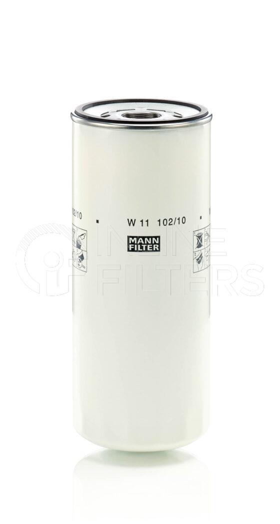Mann W 11 102/10. Filter Type: Lube.