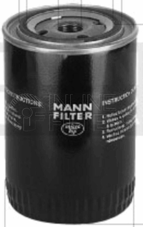 Mann W 11 102/33. Lube Filter Product – Brand Specific Mann – Spin On Product Spin on lube filter Filter Removal Tool FMH-LS11 Removal Tool Kit FMH-LSK01-9