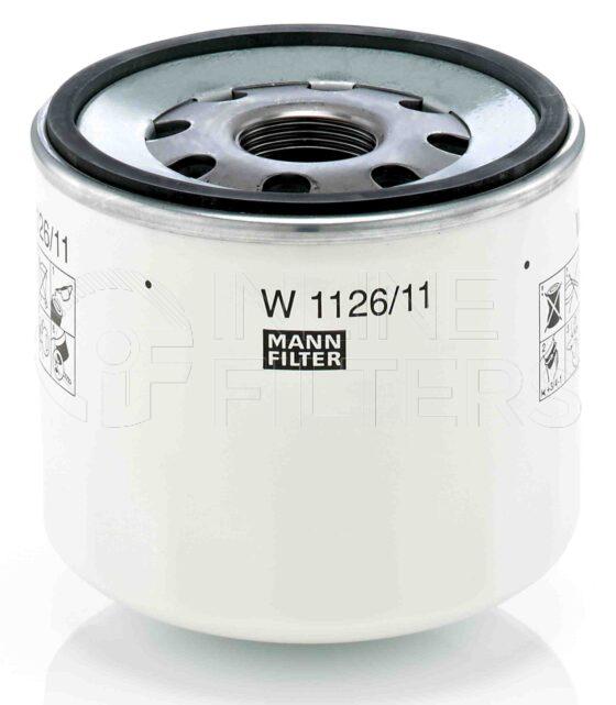 Mann W 1126/11. Filter Type: Lube.