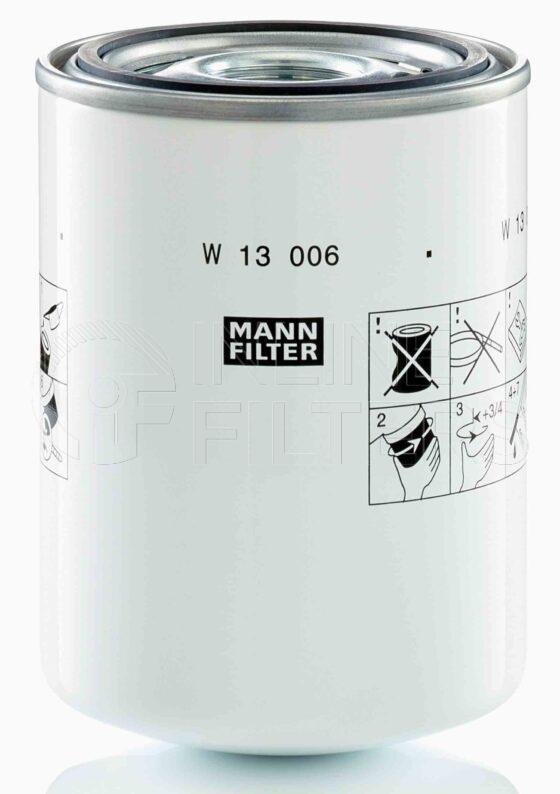 Mann W 13 006. Filter Type: Hydraulic.