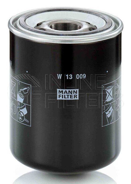 Mann W 13 009. Filter Type: Lube.